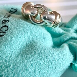 Tiffany & Co. Silver Interlocking Ring